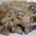 個覧夢's cooksnap of when they made 豚肉のきのこあんかけ.