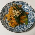 ダテっち☆'s cooksnap of when they made レンジで小松菜のナムル.