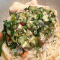 Runa/Rumi's cooksnap of when they made 山形の『だし』・・kikusui流.