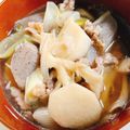 あんまかろん☆'s cooksnap of when they made 山形の芋煮☆牛肉・醤油味.
