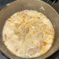 ペーシェ's cooksnap of when they made 余った白菜の坦々ごま牛乳味噌汁.