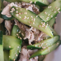 クックZ992VW☆'s cooksnap of when they made ✜豚肉ときゅうりの中華炒め✜.