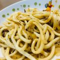 seven's cooksnap of when they made 塩焼きうどん☆.