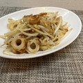 horseland's cooksnap of when they made もやしとちくわの炒め物♪.