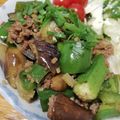 クックHBQ370☆'s cooksnap of when they made なすの甘辛♪ひき肉炒め.