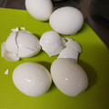 ひっこ's cooksnap of when they made 道具は不要☆簡単むきやすい茹で卵の作り方.