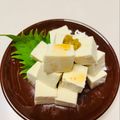 azbjbn's cooksnap of when they made アレンジ冷奴＊柚子胡椒とごま油＊.