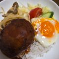 ゆるмαмα's cooksnap of when they made ♪ランチタイムni我が家のロコモコ丼♪.