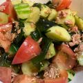 半熟王子's cooksnap of when they made きゅうりとトマトの中華サラダ.