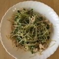 書セラピスト流香's cooksnap of when they made レンジで簡単、もやしのカレー風味和え.