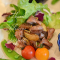ruruchirin's cooksnap of when they made 砂肝と椎茸のローズマリー炒め.