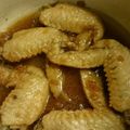なっち1001's cooksnap of when they made 鶏手羽先の梅照り煮.