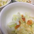たなかたなか's cooksnap of when they made 白菜とりんごと干し柿のサラダ.