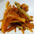 meeeo's cooksnap of when they made 青パパイヤのきんぴら.