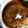 ゆーちゃんまン's cooksnap of when they made おなか満足！煮込み爆弾ハンバーグ●~*.