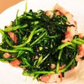 めぇプー♪'s cooksnap of when they made クレソンとベーコンの炒め物.