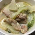 クックVI4VLM☆'s cooksnap of when they made 簡単!!せせりが美味しい白菜のクリーム煮.