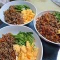 豆と麦's cooksnap of when they made そぼろ丼.
