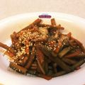 すぴ8823's cooksnap of when they made きんぴらごぼう 圧力鍋3分.