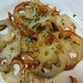 にこにこくうたん's cooksnap of when they made のり塩蓮根チップス.
