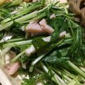 ohsnamayui's cooksnap of when they made 簡単☆水菜とハムのナムル.
