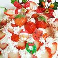 ◎ちーちゃん◎'s cooksnap of when they made クリスマスケーキ☆.