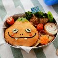＊taiyou＊'s cooksnap of when they made 妖怪ウォッチ☆ツチノコ☆キャラ弁・遠足.