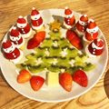 non_h☆'s cooksnap of when they made クリスマスに♡いちごのサンタ.