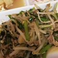 candybreak's cooksnap of when they made ﾆﾗ☆もやし☆豚ひき肉の中華炒め.