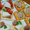 ゆぽどん's cooksnap of when they made ✿クリスマス＊カラフルカナッペ✿.