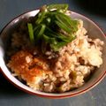 ふか谷's cooksnap of when they made 茄子の炊き込みごはん.