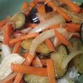 CoffeeCoco's cooksnap of when they made なすとにんじんの中華風かにかま炒め。.