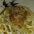 ＠るか＠'s cooksnap of when they made 残った豚汁で❤豚汁うどん.