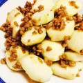 月とぱんだ's cooksnap of when they made 豚ひき肉と里芋の旨炒め.