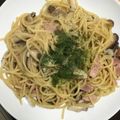 チョビデブ's cooksnap of when they made 白だし簡単♡美味しい♡和風きのこパスタ♡.