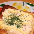 ChunChun☆≡'s cooksnap of when they made ツナ♪コーン♪マヨトースト♬・＊.