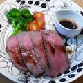m3miffy's cooksnap of when they made STAUBでローストビーフ.