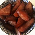 ゆっきい９'s cooksnap of when they made こんにゃくの甘辛炒め.