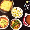 ＠彩雲's cooksnap of when they made レンジで簡単！クリスマス色の無限ピーマン.