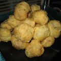 上野食堂's cooksnap of when they made 外さくっ！中ふわっ！里芋団子の唐揚げ☆.