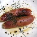 美々☆彡's cooksnap of when they made レンジで一瞬！　イタリアンなソーセージ☆.