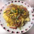K0A9O0R8U♪'s cooksnap of when they made 簡単!もやしと卵とじのコーンのあんかけ☆.