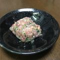 ともにゃん♪♪'s cooksnap of when they made 鯵のなめろう.