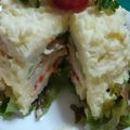 クックE9O35V☆'s cooksnap of when they made クリスマスに❤サンドイッチケーキ（甘くないお食事ケーキ.