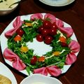 くにぴゆりぴのマミー's cooksnap of when they made クリスマスディナー ポテトサラダのリース.
