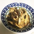 えりそうそう's cooksnap of when they made ピリッと辛い◎舞茸とこんにゃくのきんぴら.