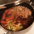 xke1kox's cooksnap of when they made ヘルシー!!!鶏すきやき.