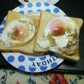 たんたん　's cooksnap of when they made 美味しい朝食♪マヨ目玉焼きトースト.