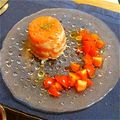 まる｡｡'s cooksnap of when they made スモークサーモンとホタテのオードブル.