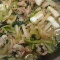 ぱんちゃん0526's cooksnap of when they made 大根と豚肉のさっぱりポン酢炒め.